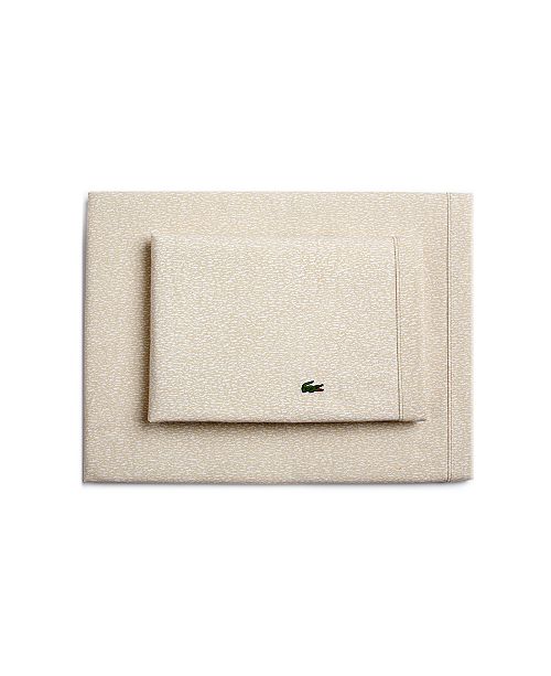 Lacoste Home Lacoste Vintage Camo California King Sheet Set