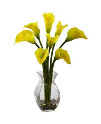 Nearly Natural - Classic Calla Lily Arrangement
