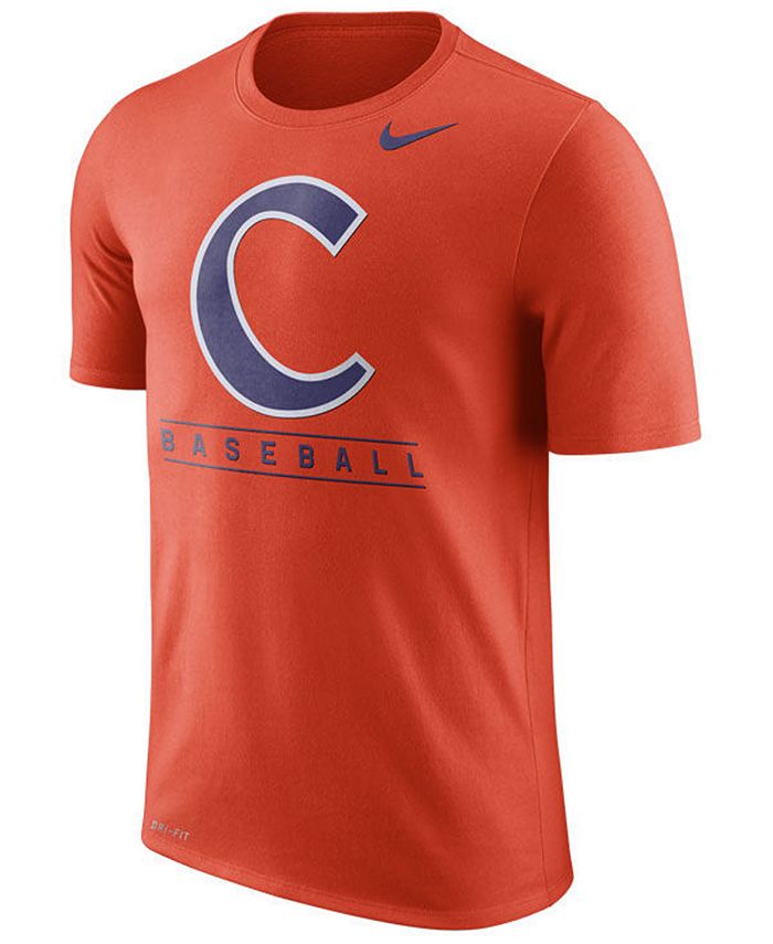 Nike Men's Clemson Tigers Team Issue Baseball T-Shirt - Macy's