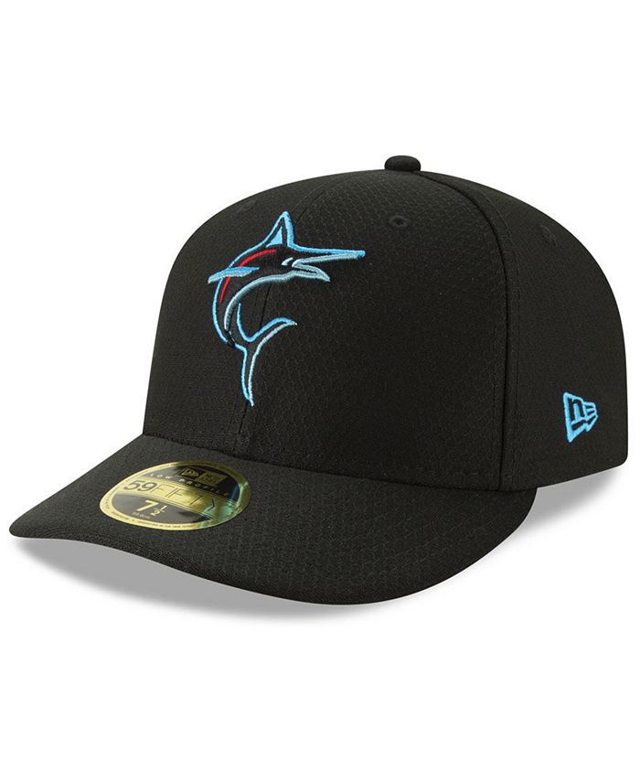New Era Miami Marlins Batting Practice Low Profile 59FIFTYFITTED Cap