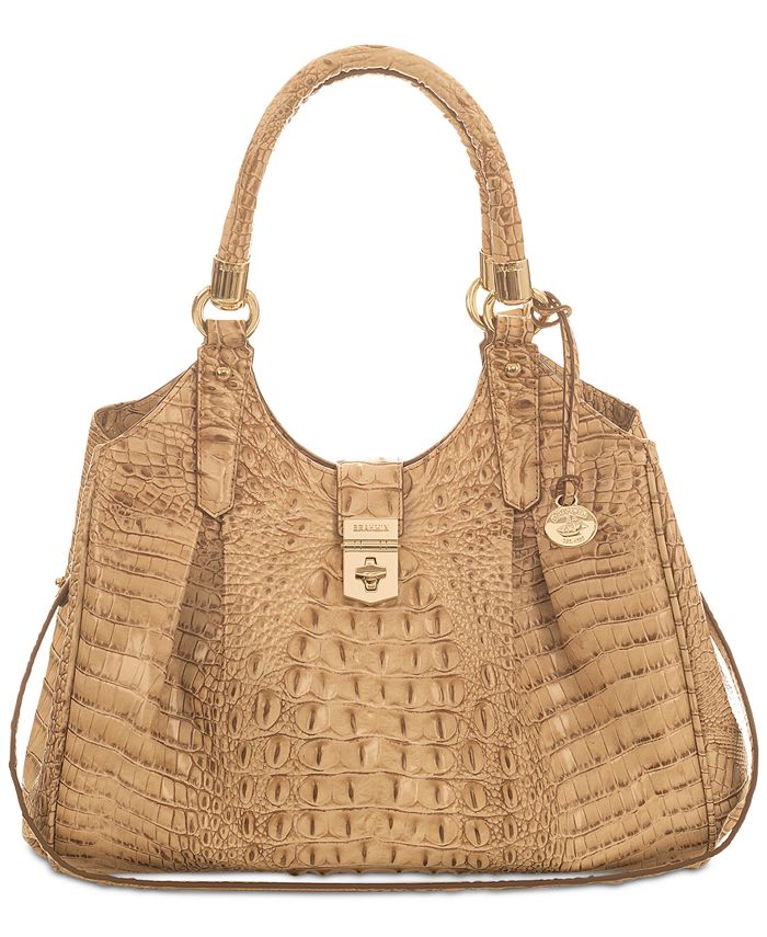 Brahmin Elisa Melbourne Embossed Leather Hobo Macy s