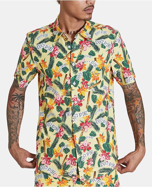 Dope Men S Havana Floral Shirt Reviews Casual Button Down Shirts Men Macy S