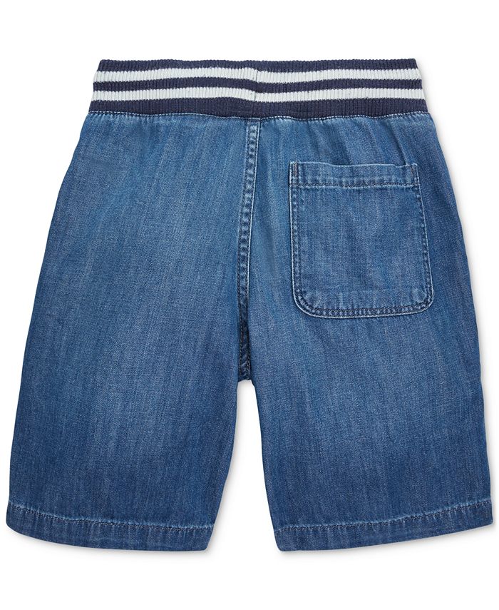 Polo Ralph Lauren Toddler Boys Denim Shorts - Macy's