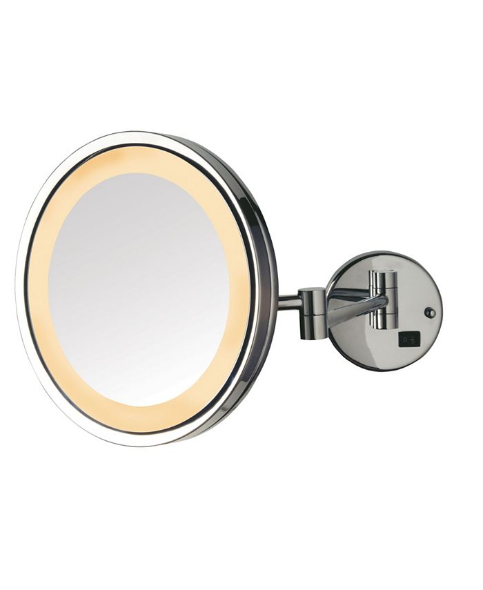 Jerdon The HL1016CL 9.5" 5X Magnified LED Wall Mount Mirror Macy's