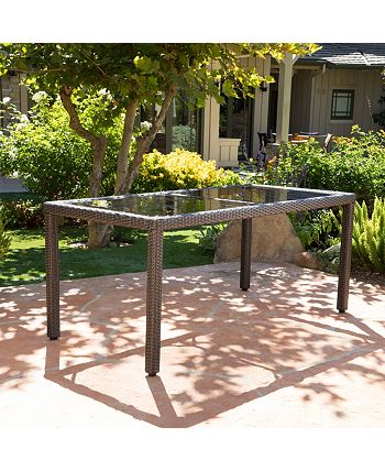 Noble House - San Pico Outdoor Dining Table, Quick Ship