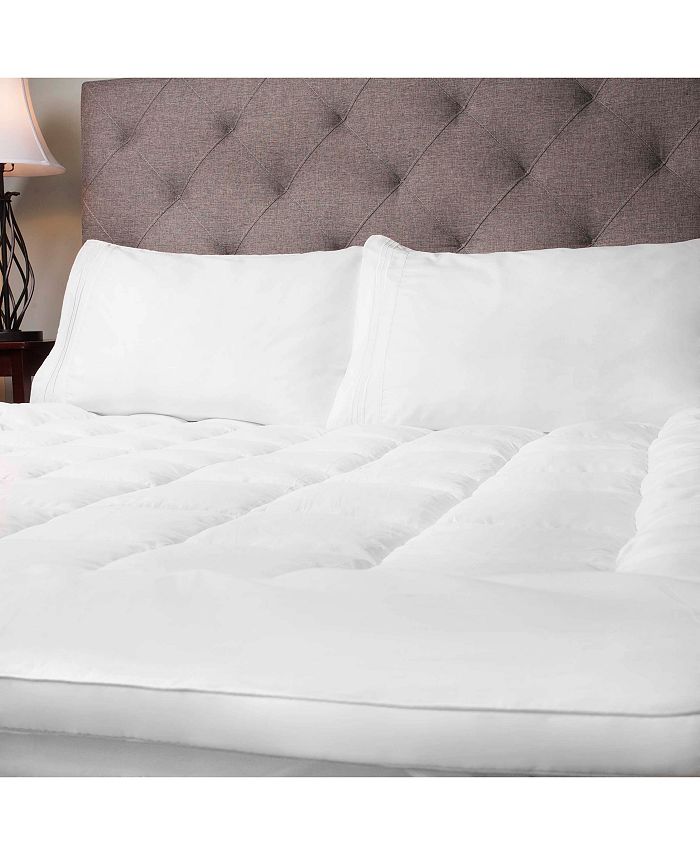 Sweet Home Collection - Hypoallergenic Down Alternative Fiber Bed King Mattress Topper