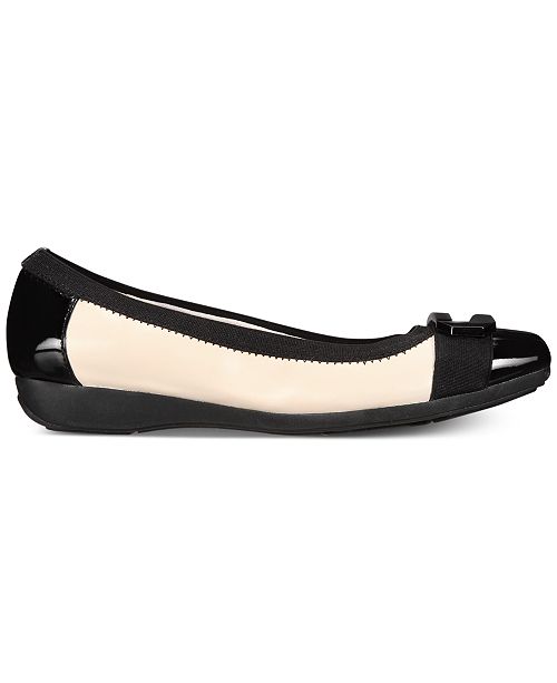anne klein sport uplift buckle flats