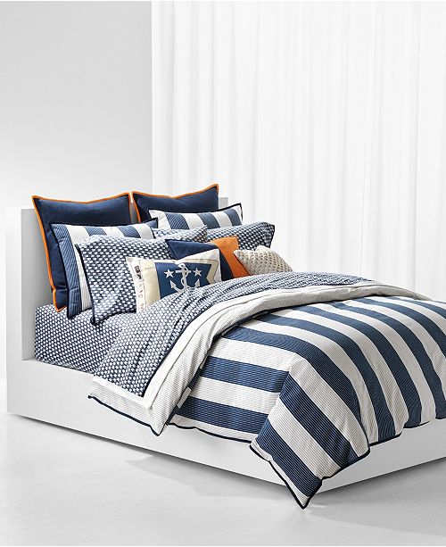 Lauren Ralph Lauren Casey Stripe King Duvet Set Reviews
