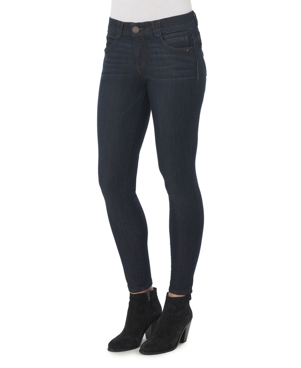 Mid-Rise Stretch Curvy Fitted 30" Jegging - In Indigo