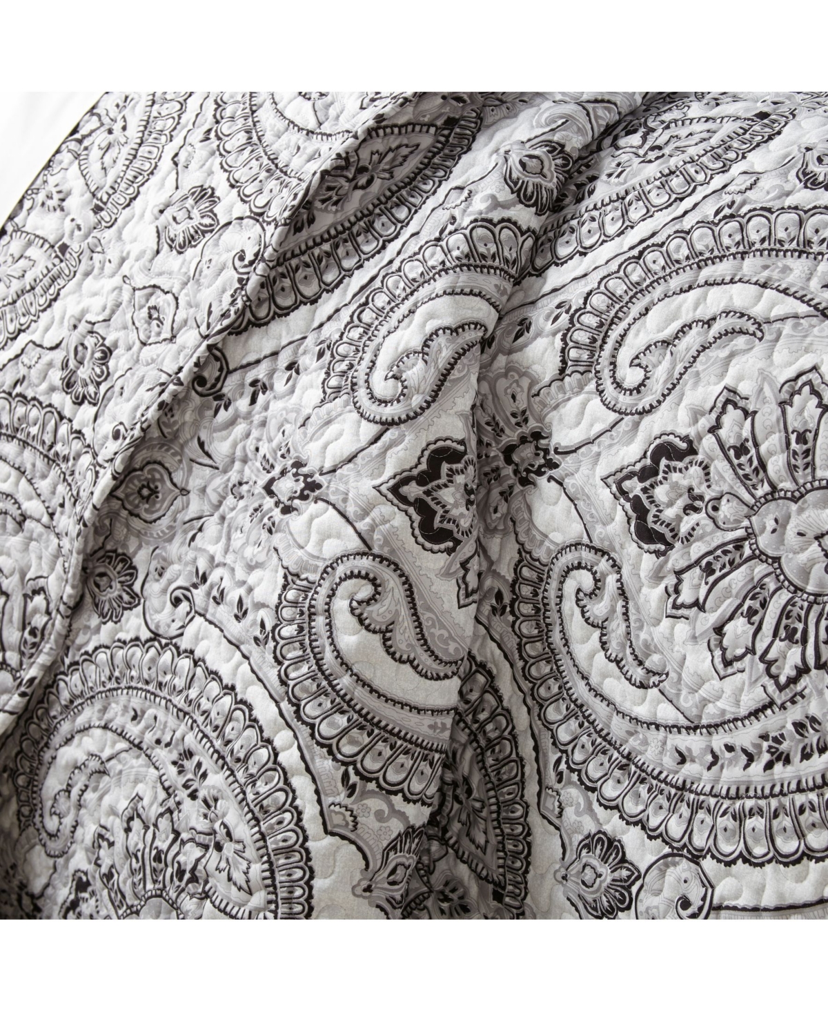 Southshore Fine Linens Classic Paisley 3-Pc. Quilt Set, King/California King