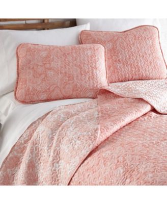 Boho Perfect Paisley Lightweight Reversible Quilt Set, Full/Queen