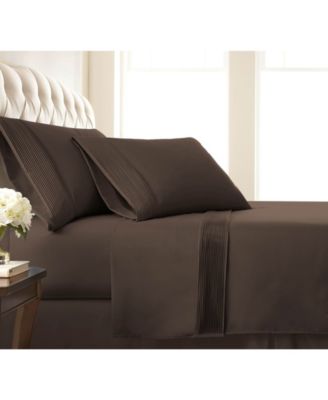 Classy Pleated 21" Extra deep, Pocket Sheet Set, California King