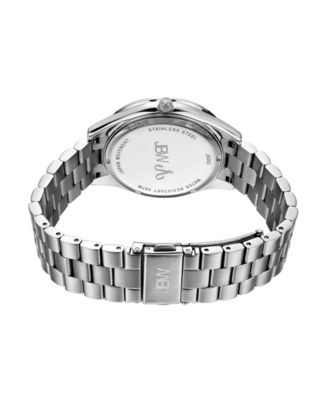 Women's Mondrian Jewelry Set Diamond (1/6 ct.t.w.) Stainless Steel Watch