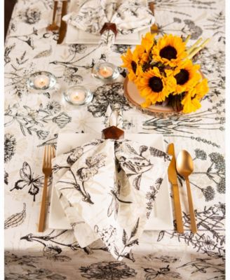 Botanical Print Table cloth 60" X 84"