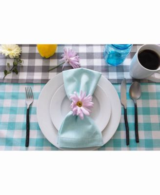 Design Imports Checkers Table cloth 60" X 120"