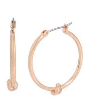 image of Kenneth Cole New York Knotted Hoop Earring