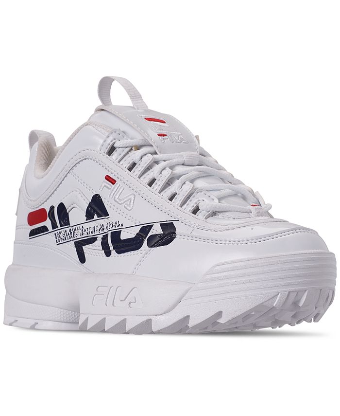 Fila Boys' Disruptor II Print Casual Athletic Sneakers from Finish Line ...