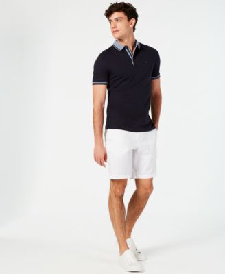 michael kors men's liquid cotton greenwich polo shirt