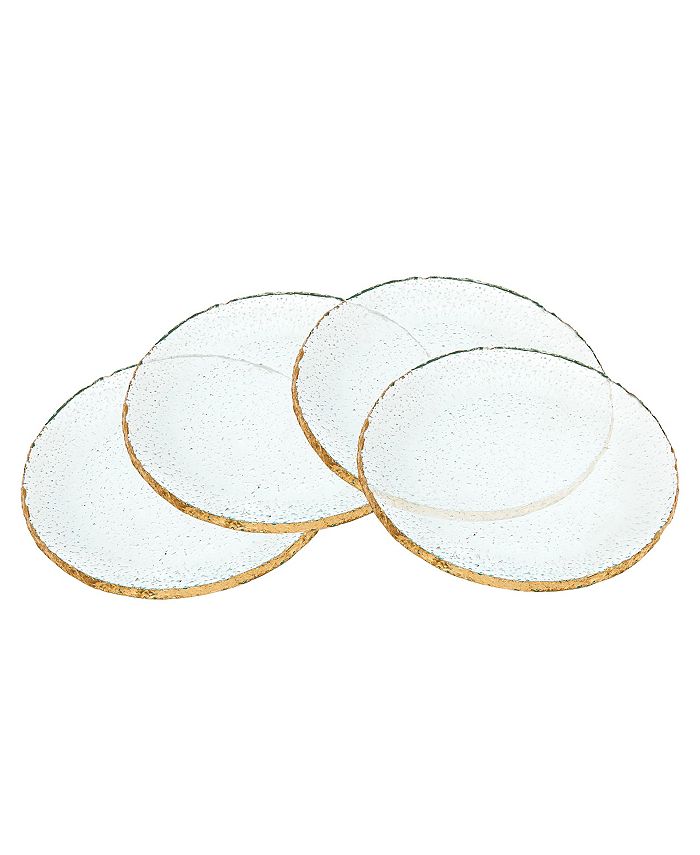 Godinger Harper 7" Dessert Plates Set of 4 Macy's