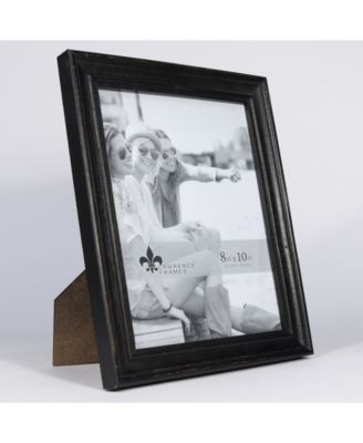 Shelby Collection Dual Colored Wood Picture Frames - 4X4, 4X6, 5X7, 8X