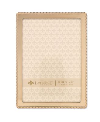 Gold Metal Picture Frame - Classic Bead - 5" x 7"