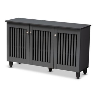 Furniture - Fernanda 3-Door Cabinet, Quick Ship