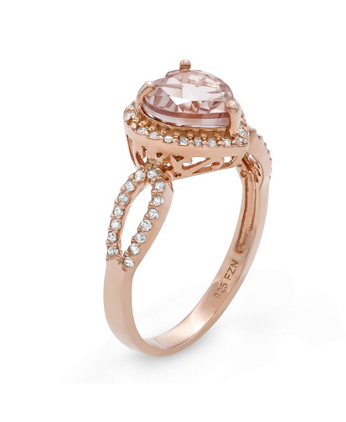 Macy's Rose Gold Plated Ring & Reviews Fashion Jewelry