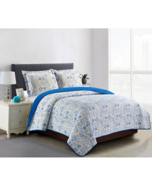 Home Styles Shell 3 Piece Quilt Set