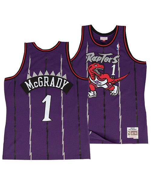 Mitchell Ness Big Boys Tracy Mcgrady Toronto Raptors Hardwood