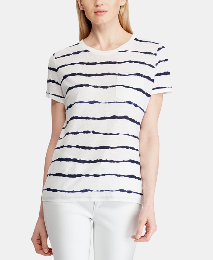 Lauren Ralph Lauren Tie-Dye T-Shirt - Macy's
