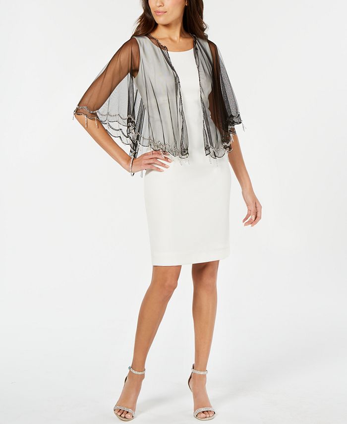 INC International Concepts INC Embellished Evening Shrug, Created for