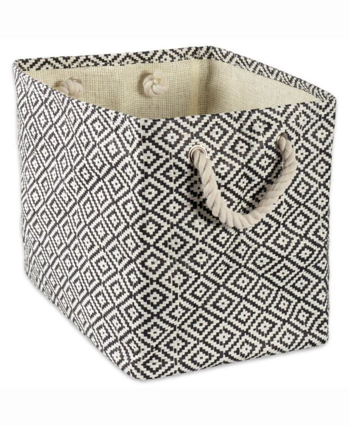 Design Imports 11"Geo Diamond Rectangle Paper Bin & Reviews - Cleaning & Organization - Home - Macy's