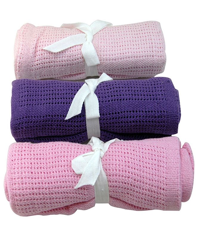 LCM Home Snuggle Cellular Cotton Baby Blanket & Reviews Blankets
