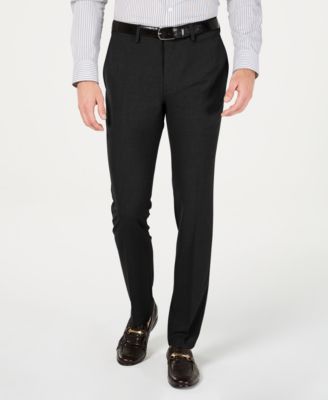 black skinny dress pants mens