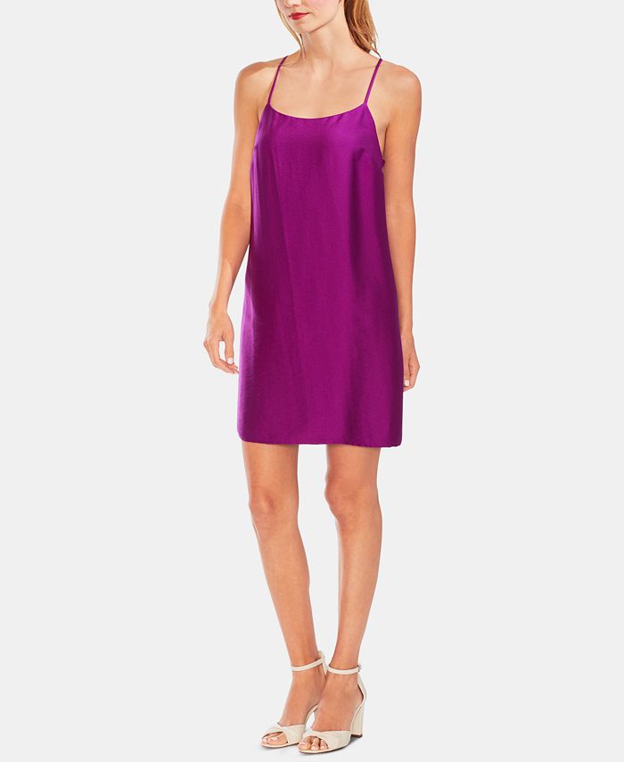 Vince Camuto Textured Slip Dress Macy's
