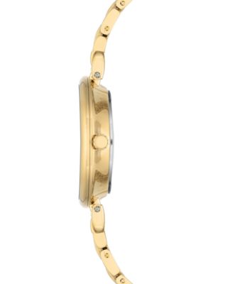 Women's Gold-Tone Bracelet Watch 30mm