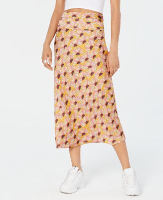 Free people normani bias printed sale skirt