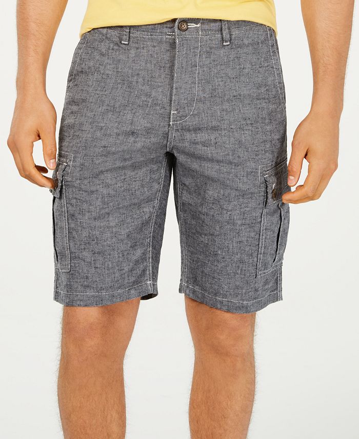Lucky Brand Men's Linen Cargo Shorts - Macy's