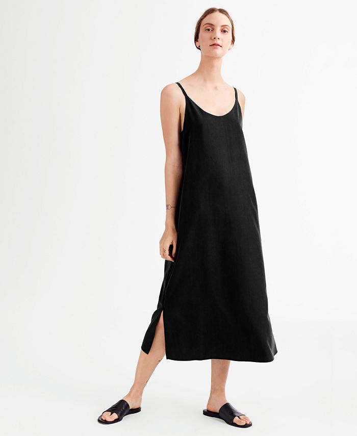 Eileen fisher tencel slip dress store