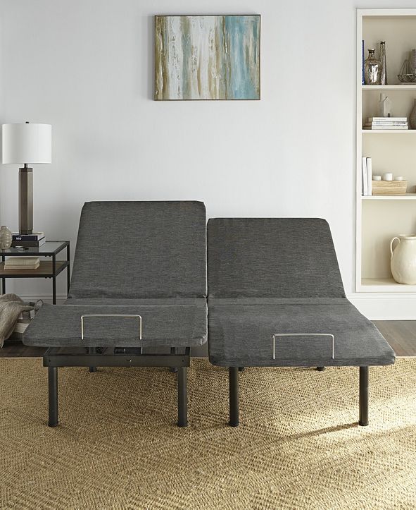 Ultima Split King Zero Clearance Upholstered Adjustable Foundation Bed