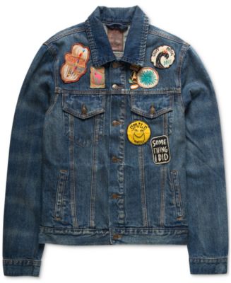 Deus Ex Machina Men's Embroidered Patch Jacket - Macy's