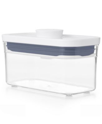 OXO Pop Slim Rectangular Mini Food Storage Container - Macy's