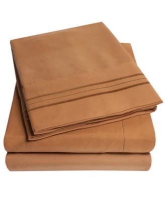 Microfiber 4-Pc. Sheet Set, Queen