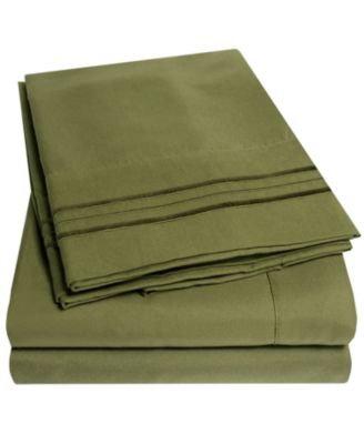 Microfiber 4-Pc. Sheet Set, Queen