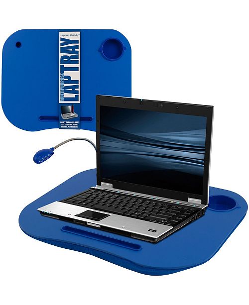 Trademark Global Tg Lap Desk With Built In Cushion Led Light And