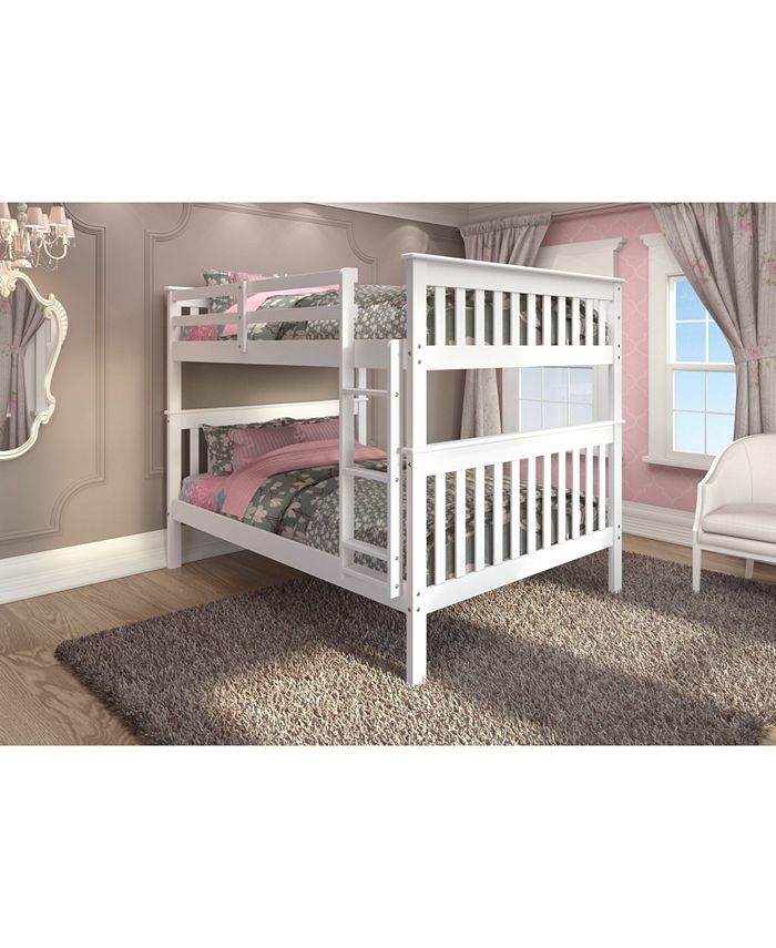 Donco full over full bunk bed discount