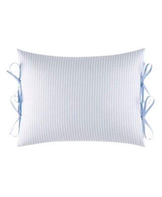 Laura Ashley Adley Ticking Stripe Decorative Pillow, 16" x 20"