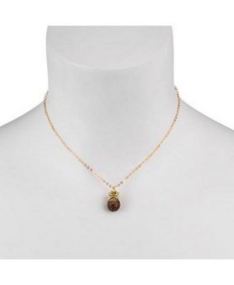 Cubic Zirconia Pineapple Necklace