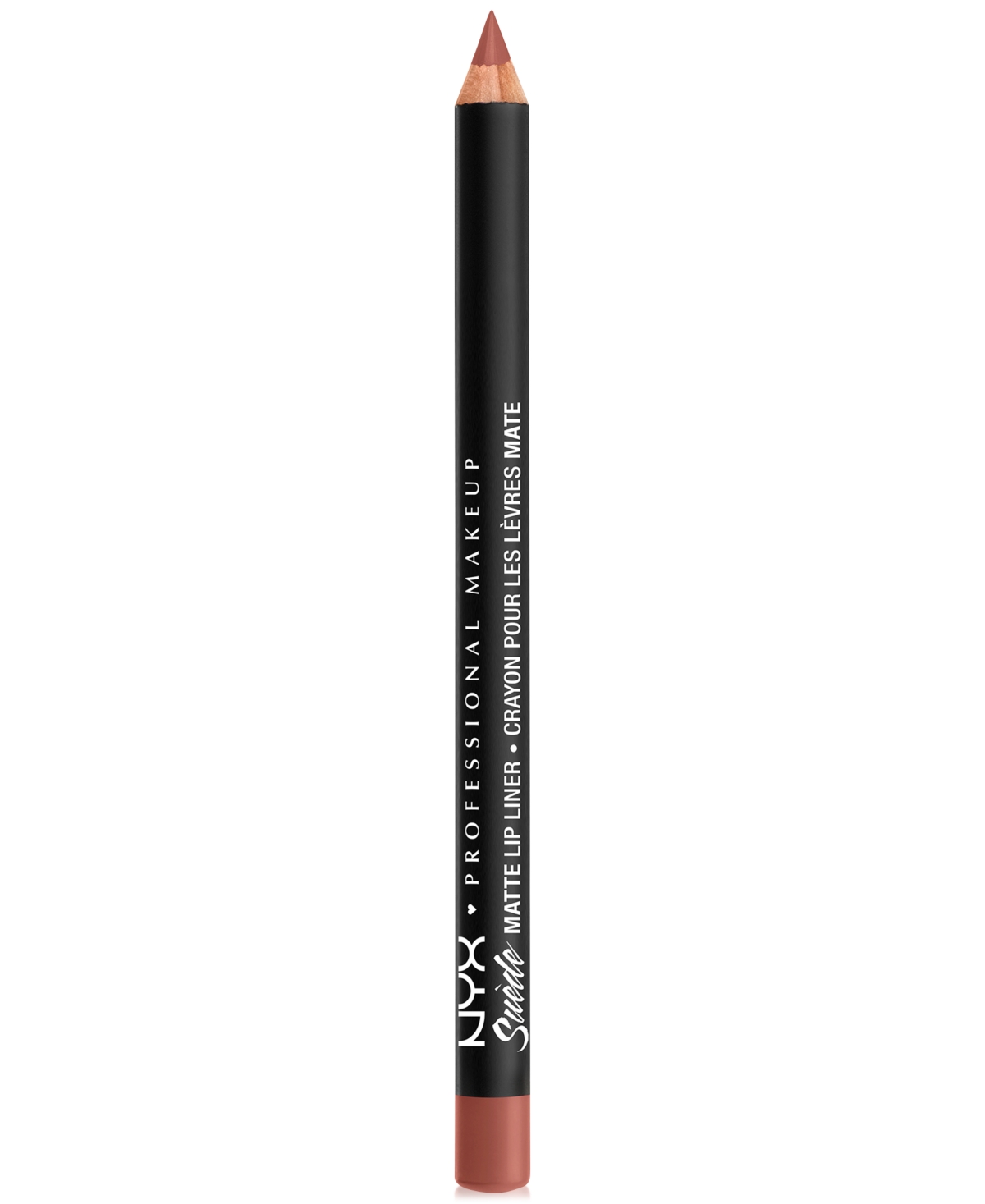 Nyx Professional Makeup Suede Matte Lip Liner -(med nude with pink)