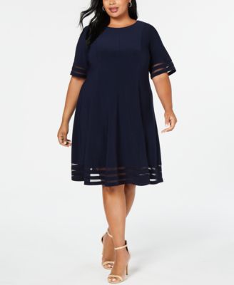 macy's jessica howard plus size dress